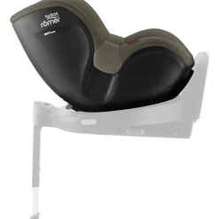 Britax Römer Dualfix 5Z Lux - Urban Olive- Autostole 61-105 Cm (3 Mdr.-4 År)