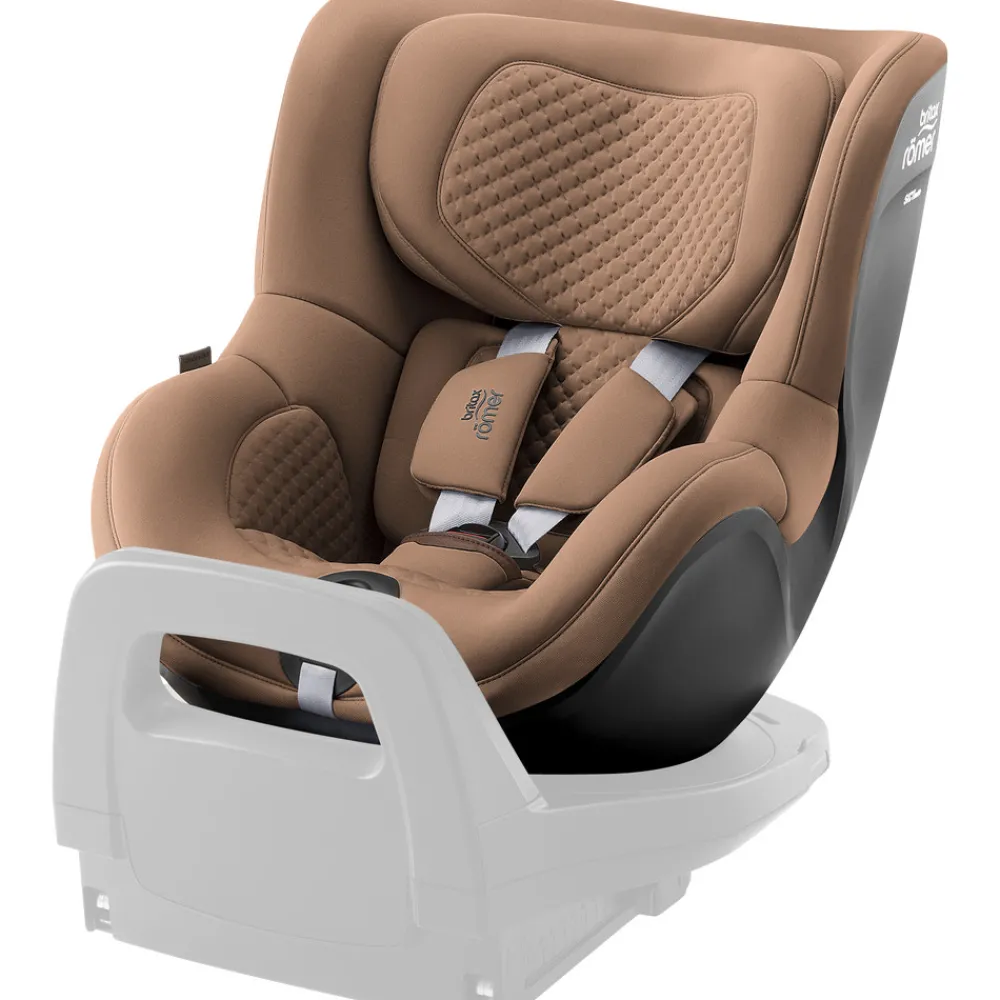 Britax Römer Dualfix 5Z Lux - Warm Caramel- Autostole 61-105 Cm (3 Mdr.-4 År)
