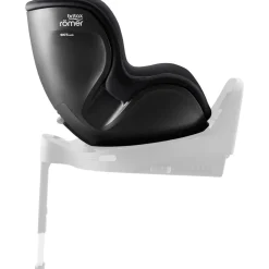 Britax Römer Dualfix 5Z Style - Carbon Black- Autostole 61-105 Cm (3 Mdr.-4 År)