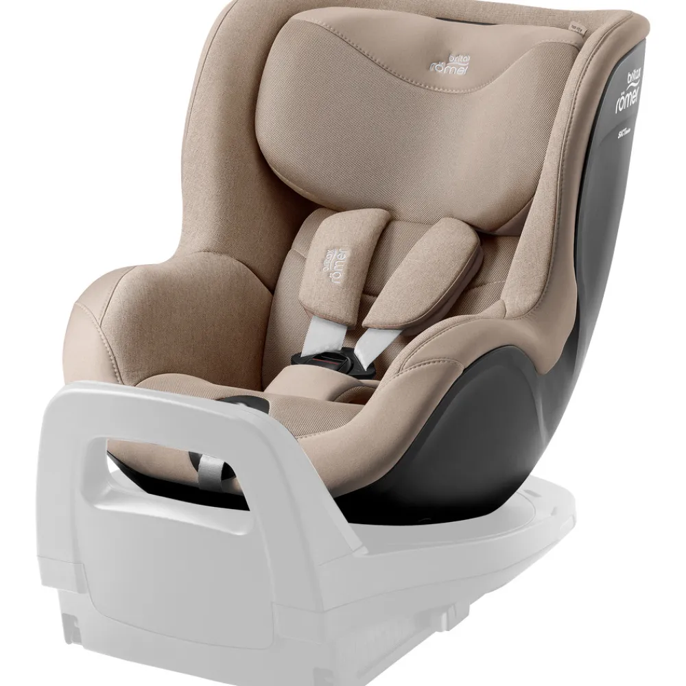Britax Römer Dualfix 5Z Style - Teak- Autostole 61-105 Cm (3 Mdr.-4 År)