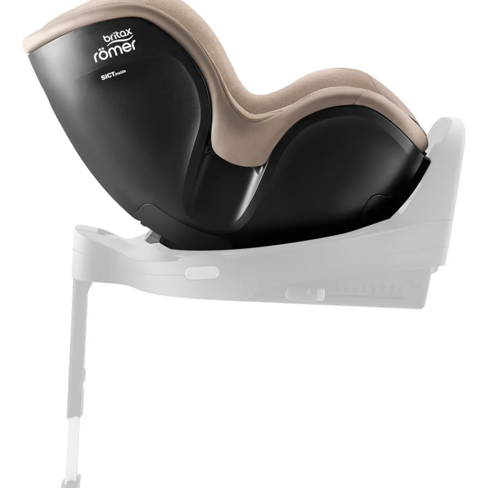 Britax Römer Dualfix 5Z Style - Teak- Autostole 61-105 Cm (3 Mdr.-4 År)