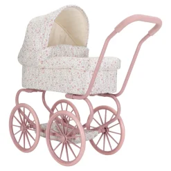 Little Dutch Dukke Barnevogn pink- Dukkevogne & Senge