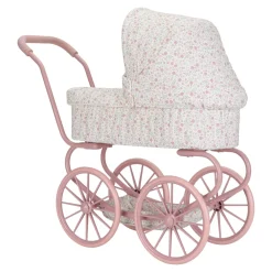 Little Dutch Dukke Barnevogn pink- Dukkevogne & Senge