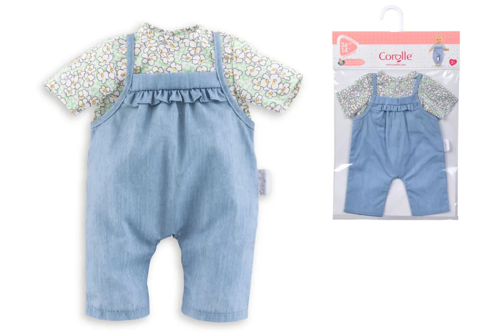 COROLLE Dukketøj Bluse og Overall, 36 cm- Dukketilbehør