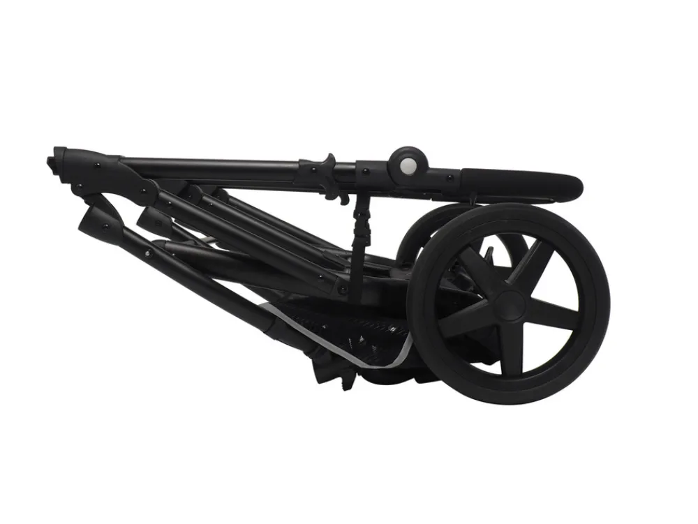 BASSON Duo Twin klapvogn Antracit- Søskende/Tvillingevogne