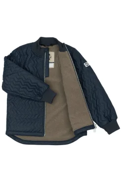 Mikk-Line Duvet Fleece Sæt - Blue night- Termotøj