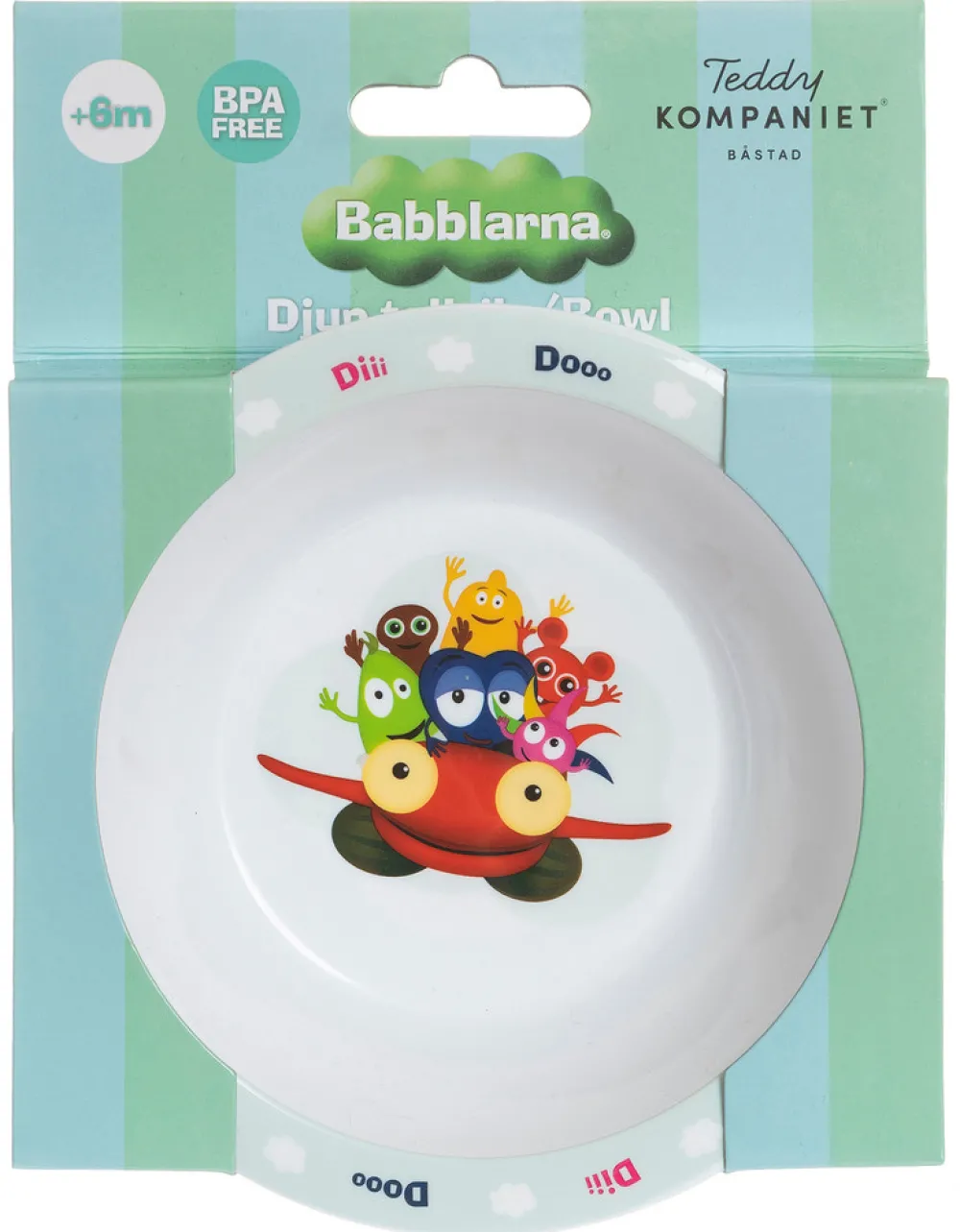 BABBLARNA Dyb tallerken i PP materiale- Service