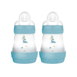 MAM Easy Start Anti-Colic 160ml 2pk Blue- Sutteflasker