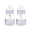 MAM Easy Start Anti-Colic 160ml 2pk Pink- Sutteflasker