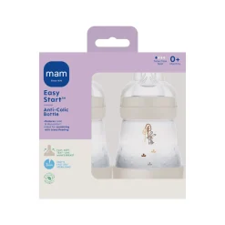 MAM Easy Start Anti-Colic 160ml 2pk Neutral- Sutteflasker