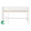 Hoppekids ECO Dream Halvhøj seng (delbar) 70x160 cm. - hvid-Børn Juniorsenge