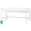 Hoppekids ECO Dream Halvhøj seng (delbar) 90x200 cm. - hvid-Børn Juniorsenge