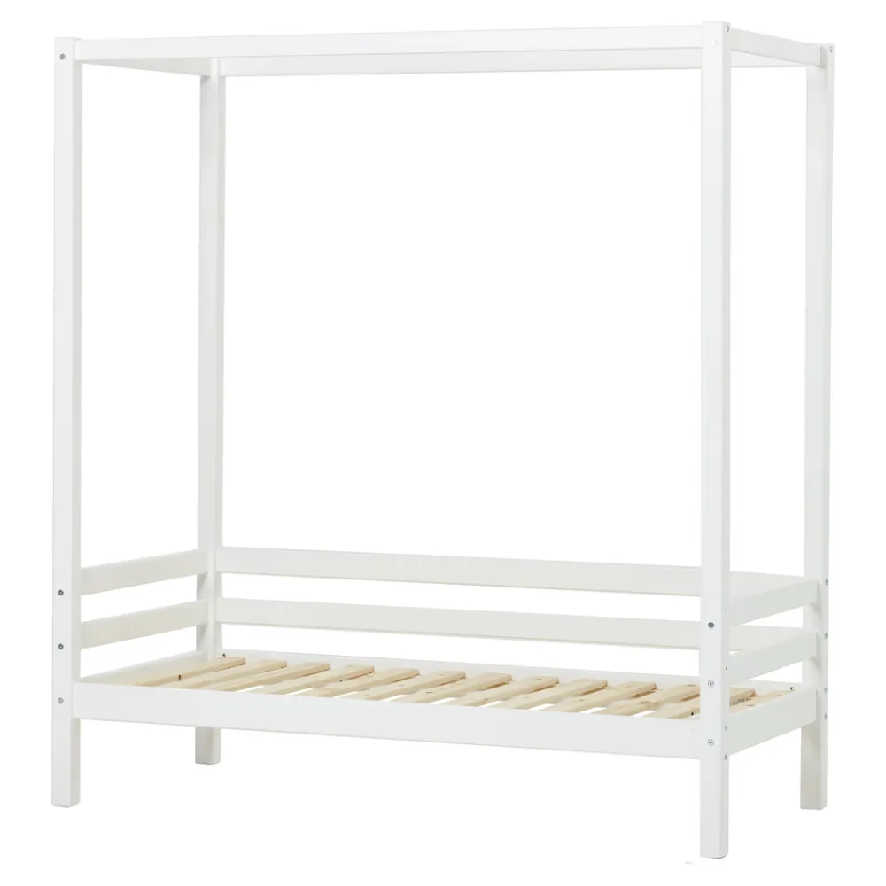 Hoppekids ECO Dream Himmelseng 70x160 cm. - hvid-Børn Juniorsenge