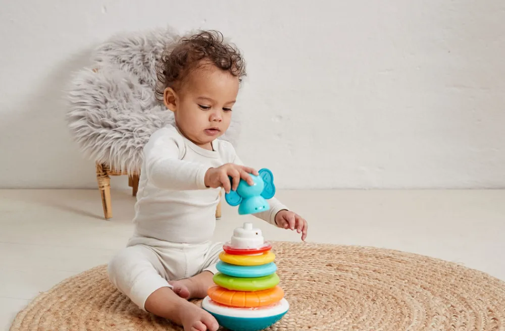 Scandinavian Baby Products Elefant stabeltårn- Stabelklodser