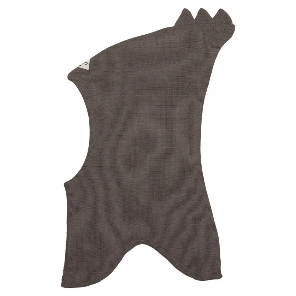 Racing kids Elefanthue m. Dino - WOOD BROWN- Elefanthuer & Huer|Uldhuer, Uldvanter & Uldfutter