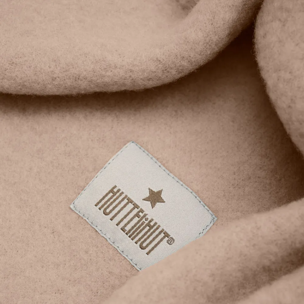 HUTTEliHUT Elefanthue m. Ører Uld Fleece - Mahogany Rose- Elefanthuer & Huer|Uldhuer, Uldvanter & Uldfutter