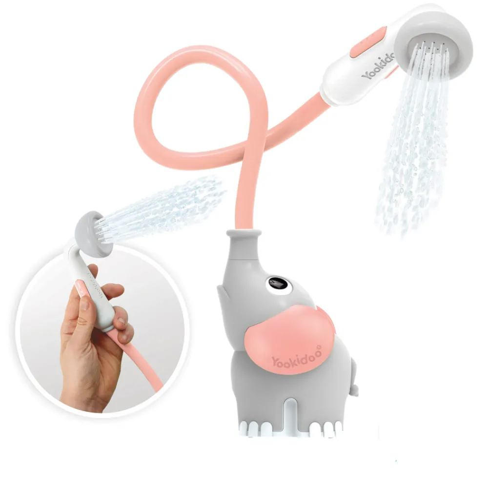 Yookidoo Elephant Baby Shower - Rosa- Badelegetøj