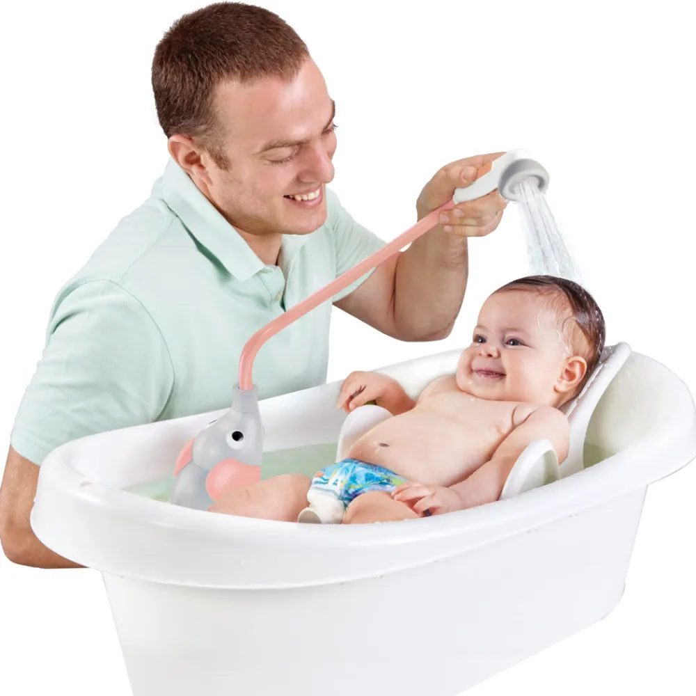 Yookidoo Elephant Baby Shower - Rosa- Badelegetøj