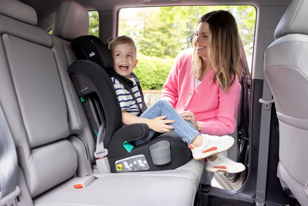 Joie Elevate R129 - Shale- Autostole 76-150 Cm (15 Mdr.-12 År)