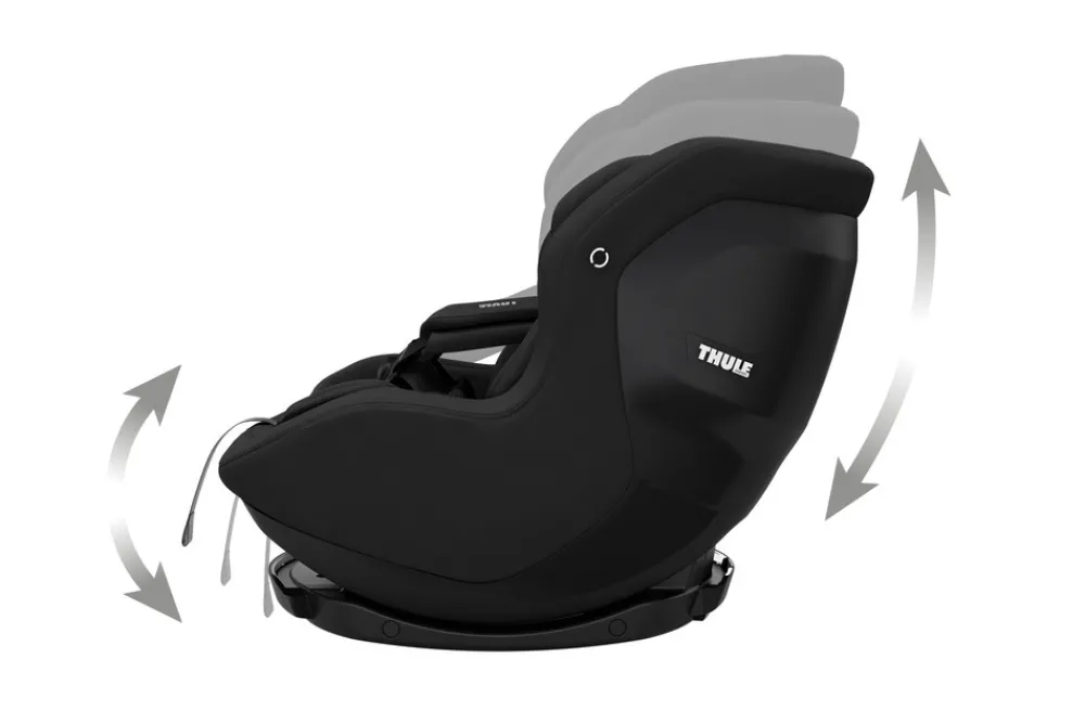 Thule Elm - Black- Autostole Uden Baser|Autostole 61-105 Cm (3 Mdr.-4 År)