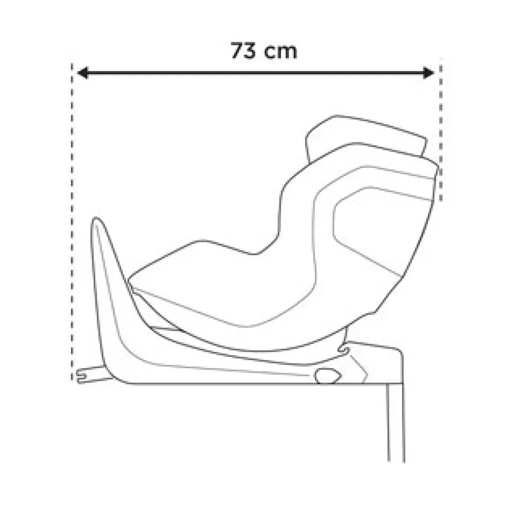 Thule Elm rearward facing - Black- Autostole 61-105 Cm (3 Mdr.-4 År)