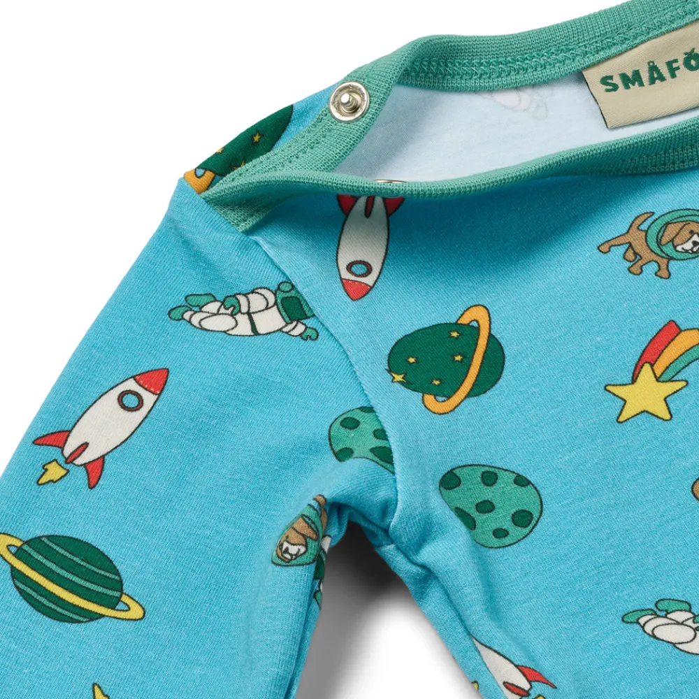 Småfolk Elstar Langærmet Body - Petit four- Bodystocking Langærmet