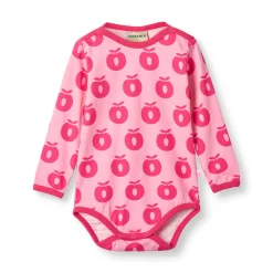 Småfolk Elstar Langærmet Body - Pink lilac- Bodystocking Langærmet