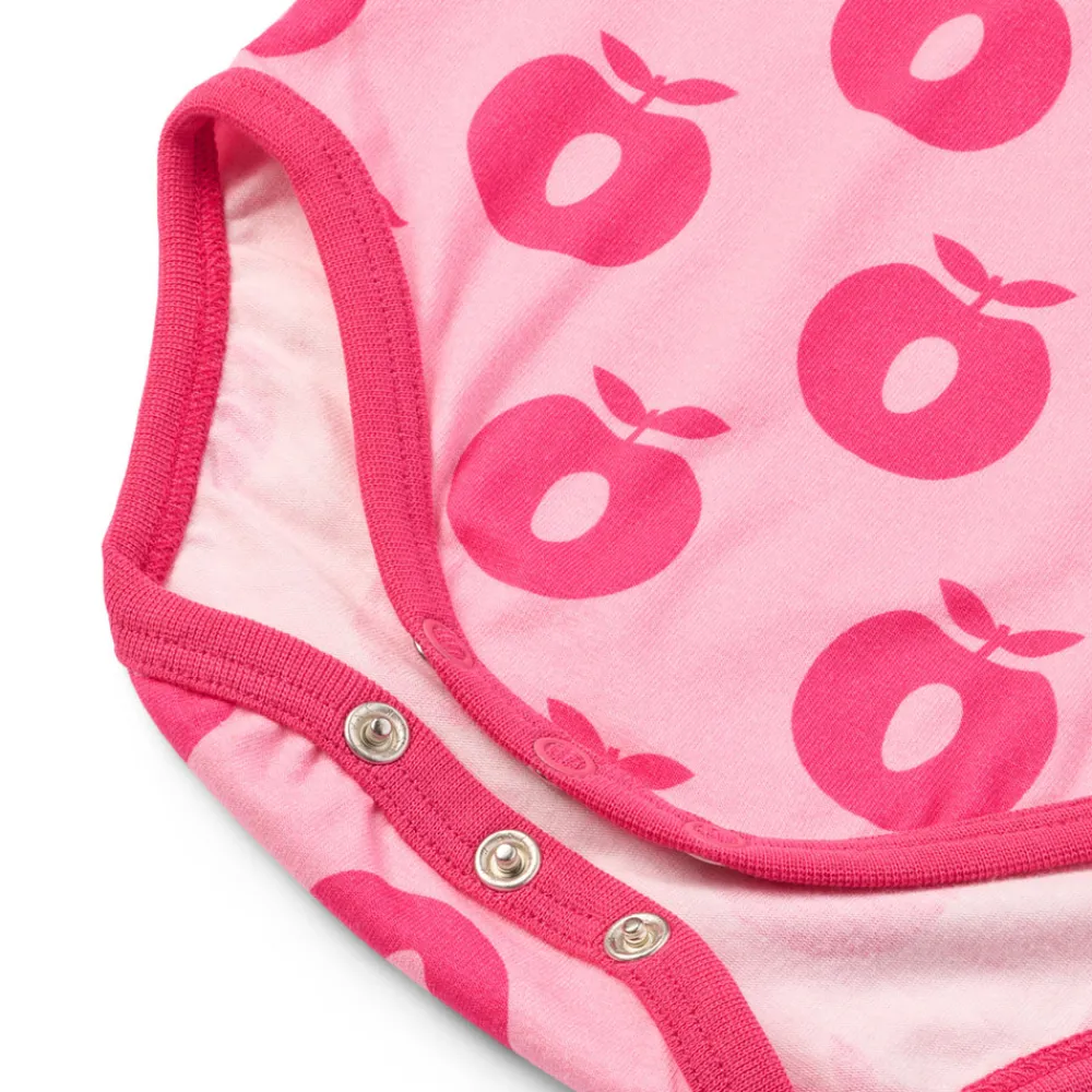 Småfolk Elstar Langærmet Body - Pink lilac- Bodystocking Langærmet