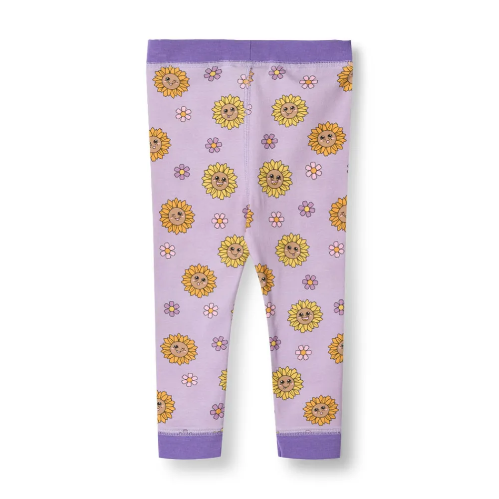 Småfolk Elstar Leggings - Heather purple- Leggings