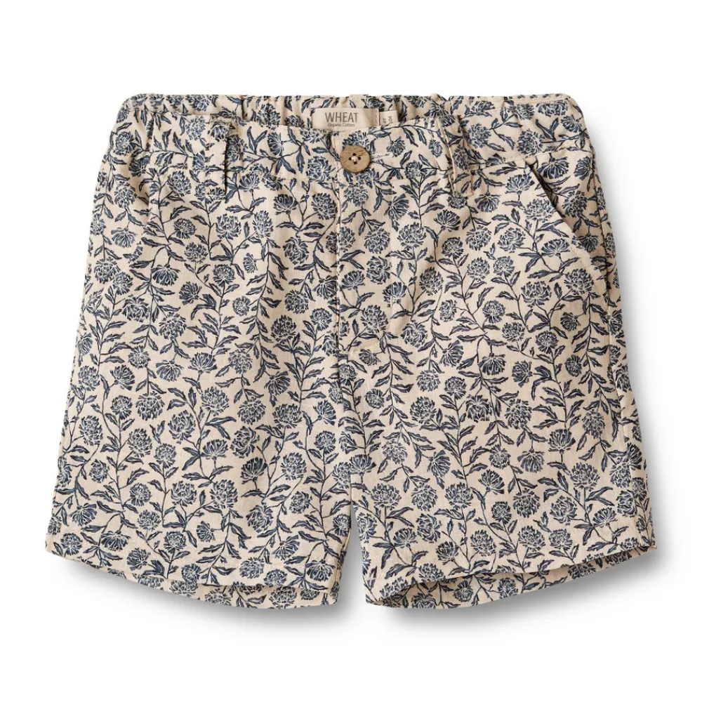 Wheat Elvig shorts - blue cornflowers- Shorts