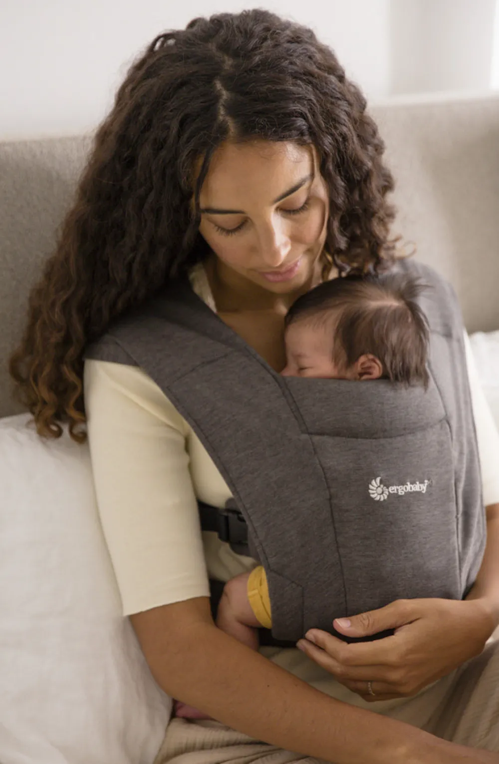 Ergobaby Embrace - heather grey- Bæreseler & Vikler