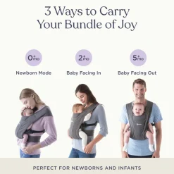 Ergobaby Embrace - oxford blue- Bæreseler & Vikler