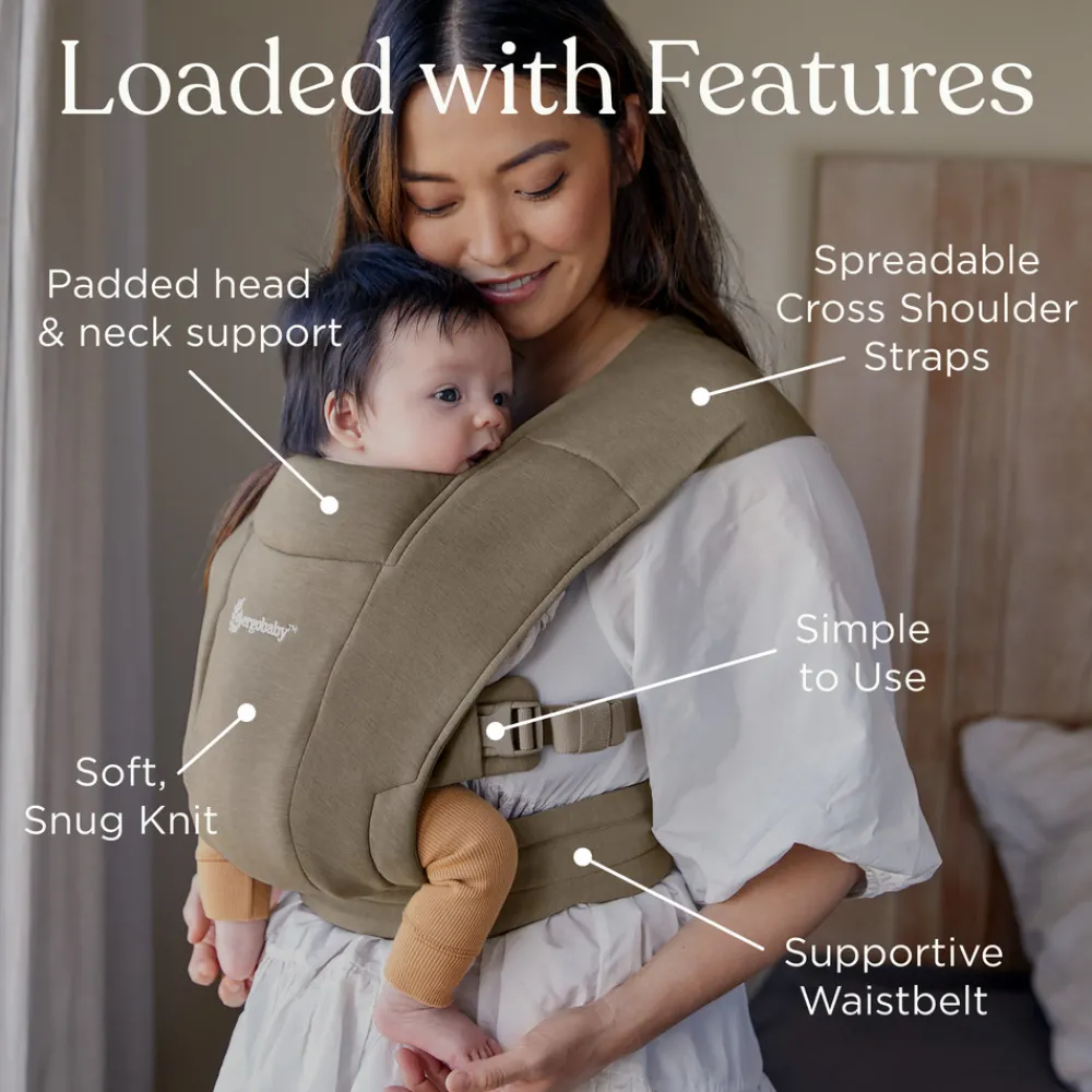 Ergobaby Embrace - soft olive- Bæreseler & Vikler