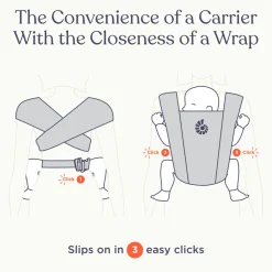 Ergobaby Embrace soft air mesh - cream- Bæreseler & Vikler