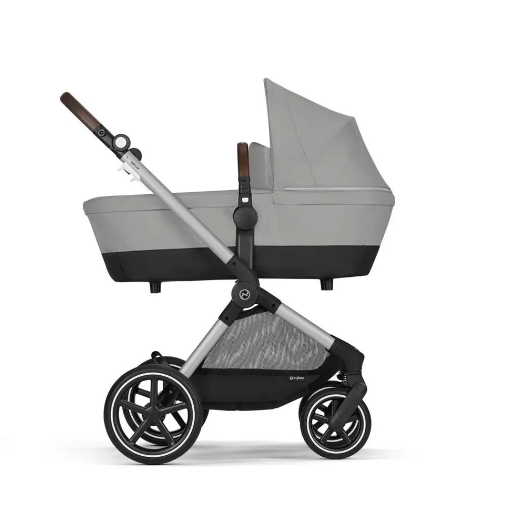 Cybex Eos Lux - Stone Grey- Kombivogne Med Ergonomiske Sæder