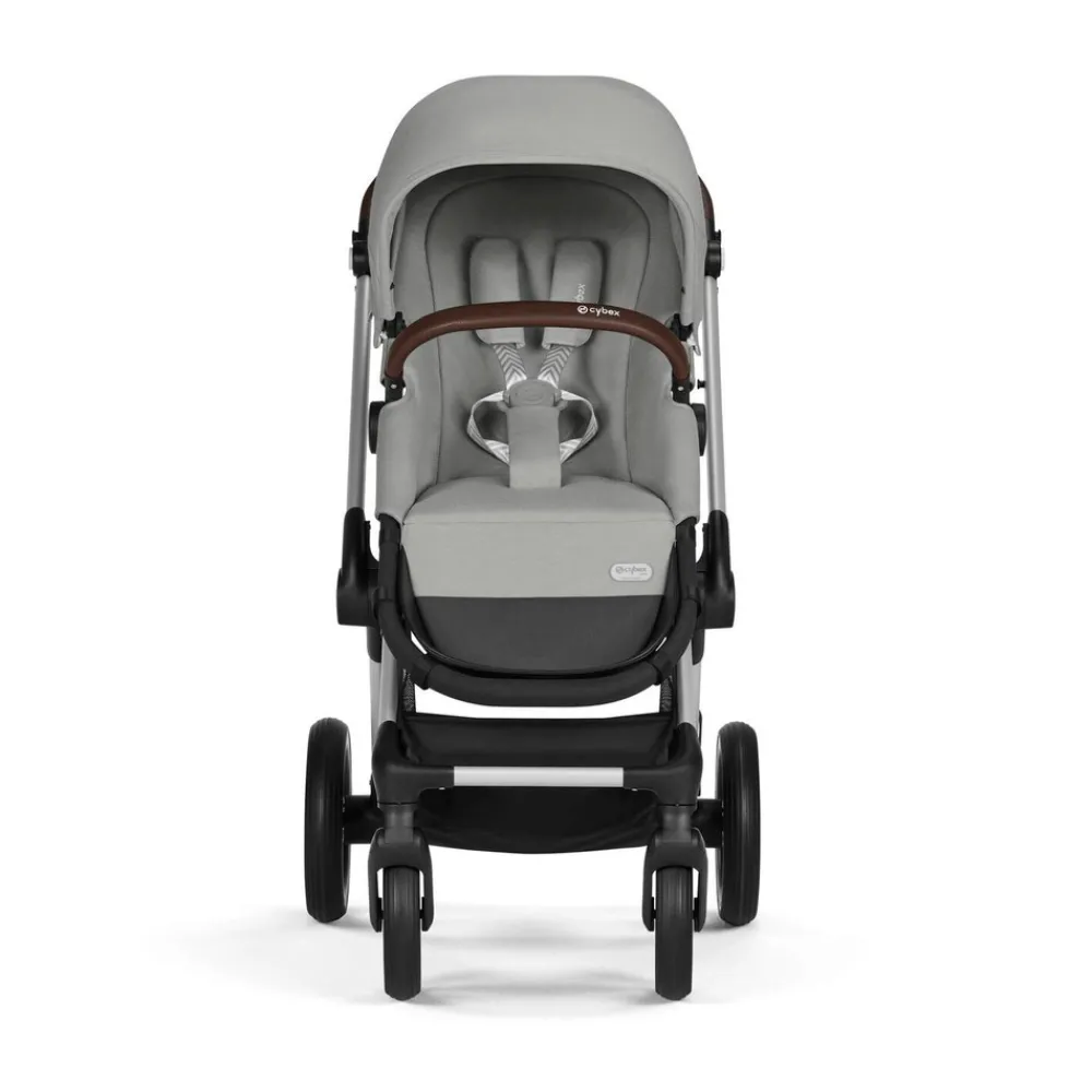 Cybex Eos Lux - Stone Grey- Kombivogne Med Ergonomiske Sæder