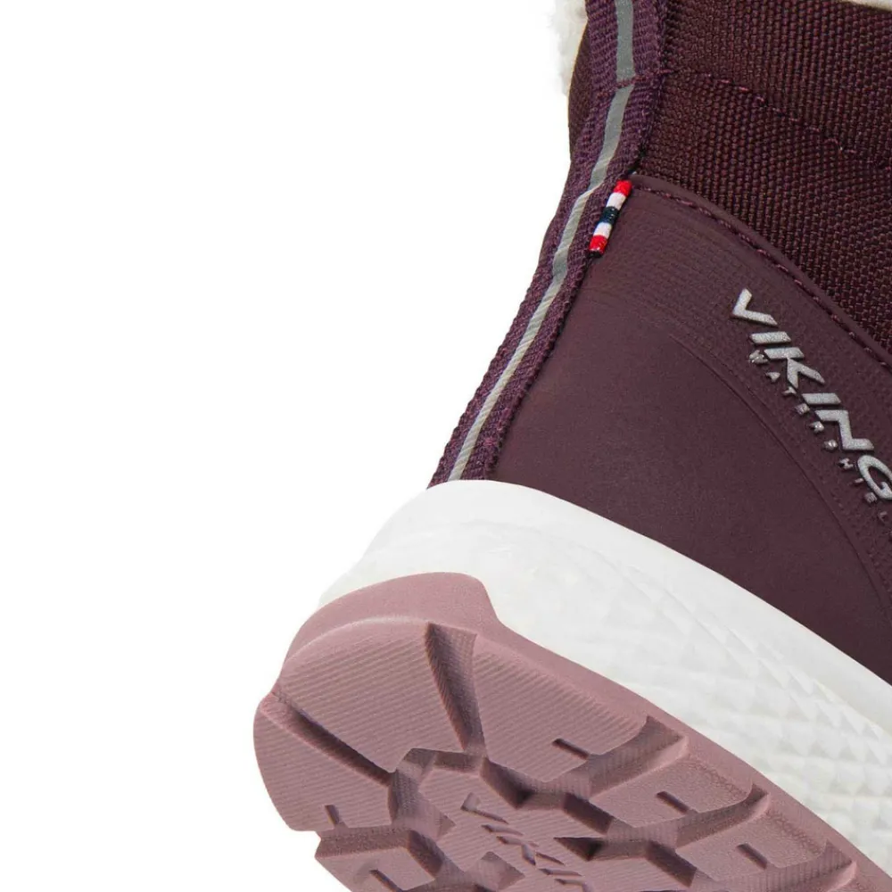 Viking Equip Defence Warm WP 2V - Grape/Antique Rose- Vinterstøvler