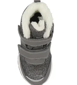 Viking Equip Glitter Warm WP 2V - Charcoal/Dusty Pink- Vinterstøvler