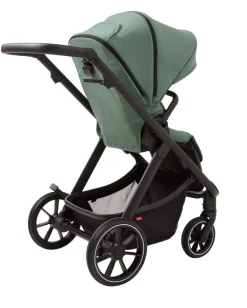 Odder Evoke Klapvogn - grøn- Klapvogne Med Flade Sæder