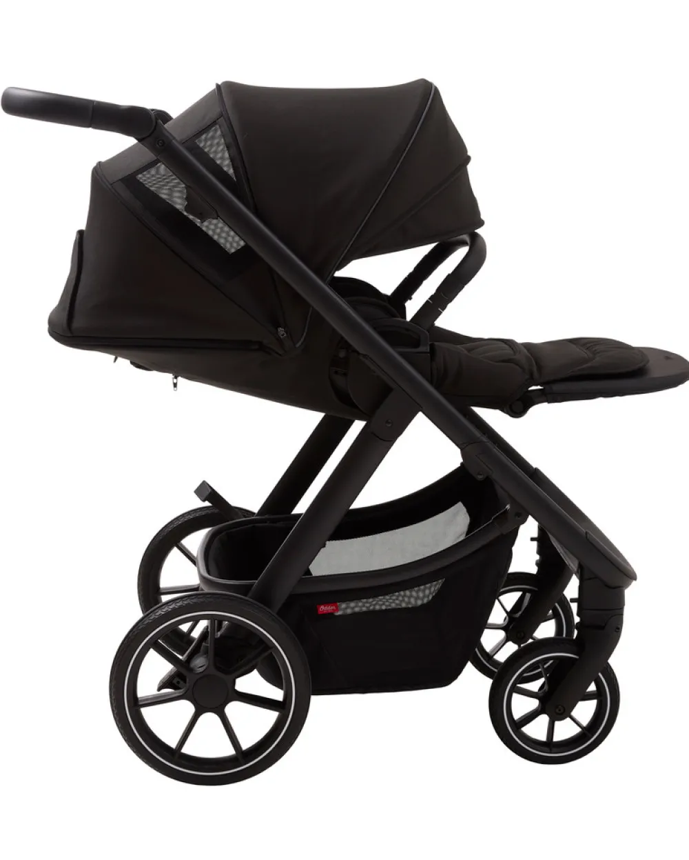 Odder Evoke Klapvogn - sort- Klapvogne Med Flade Sæder