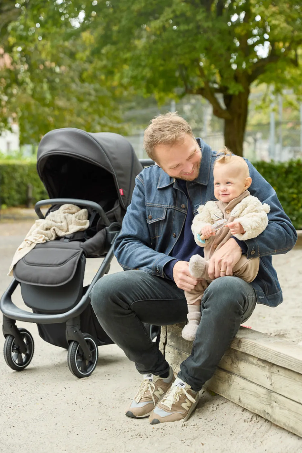 Odder Evoke Klapvogn - sort- Klapvogne Med Flade Sæder