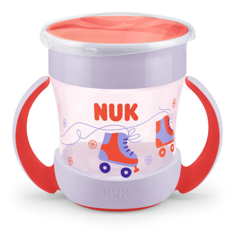 NUK Evolution Mini Magic Cup Rød- Træningskopper Og Flasker