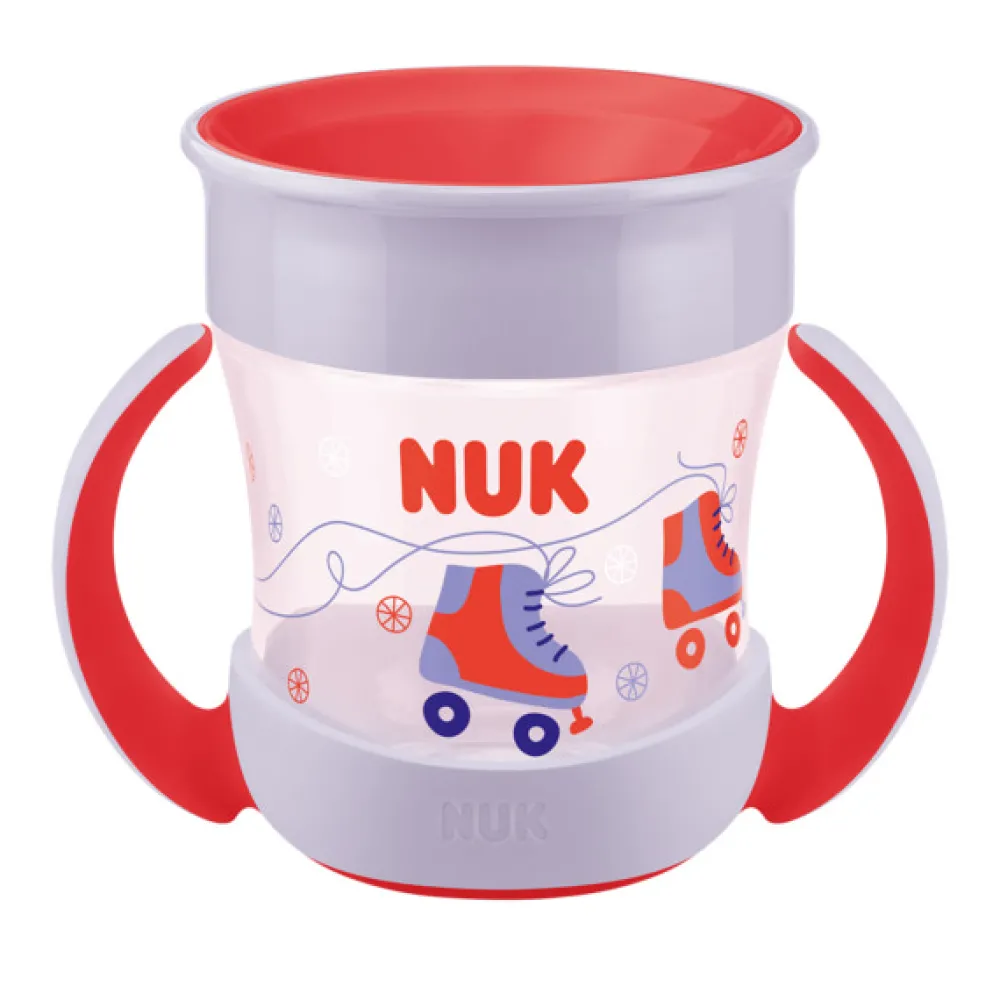 NUK Evolution Mini Magic Cup Rød- Træningskopper Og Flasker