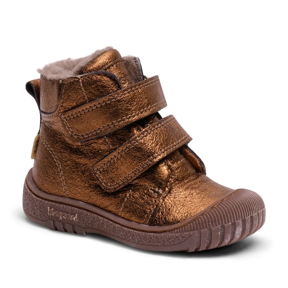 Bisgaard Evon tex - bronze metallic- Vinterstøvler