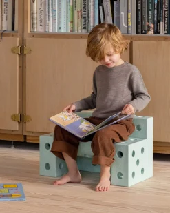 MODU Explorer Set Ocean Mint / Forest Green- Store Byggesæt|Tumlemøbler