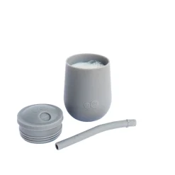 EZPZ Mini Kop med sugerør - grå- Service
