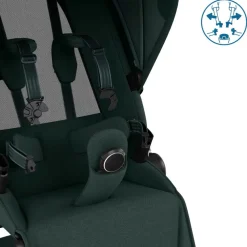 Maxi-Cosi Fame - Twillic green- Klapvogne Med Flade Sæder