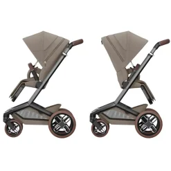 Maxi-Cosi Fame - Twillic truffle- Klapvogne Med Flade Sæder