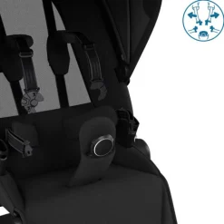 Maxi-Cosi Fame pakke - Twillic black- Kombivognspakker