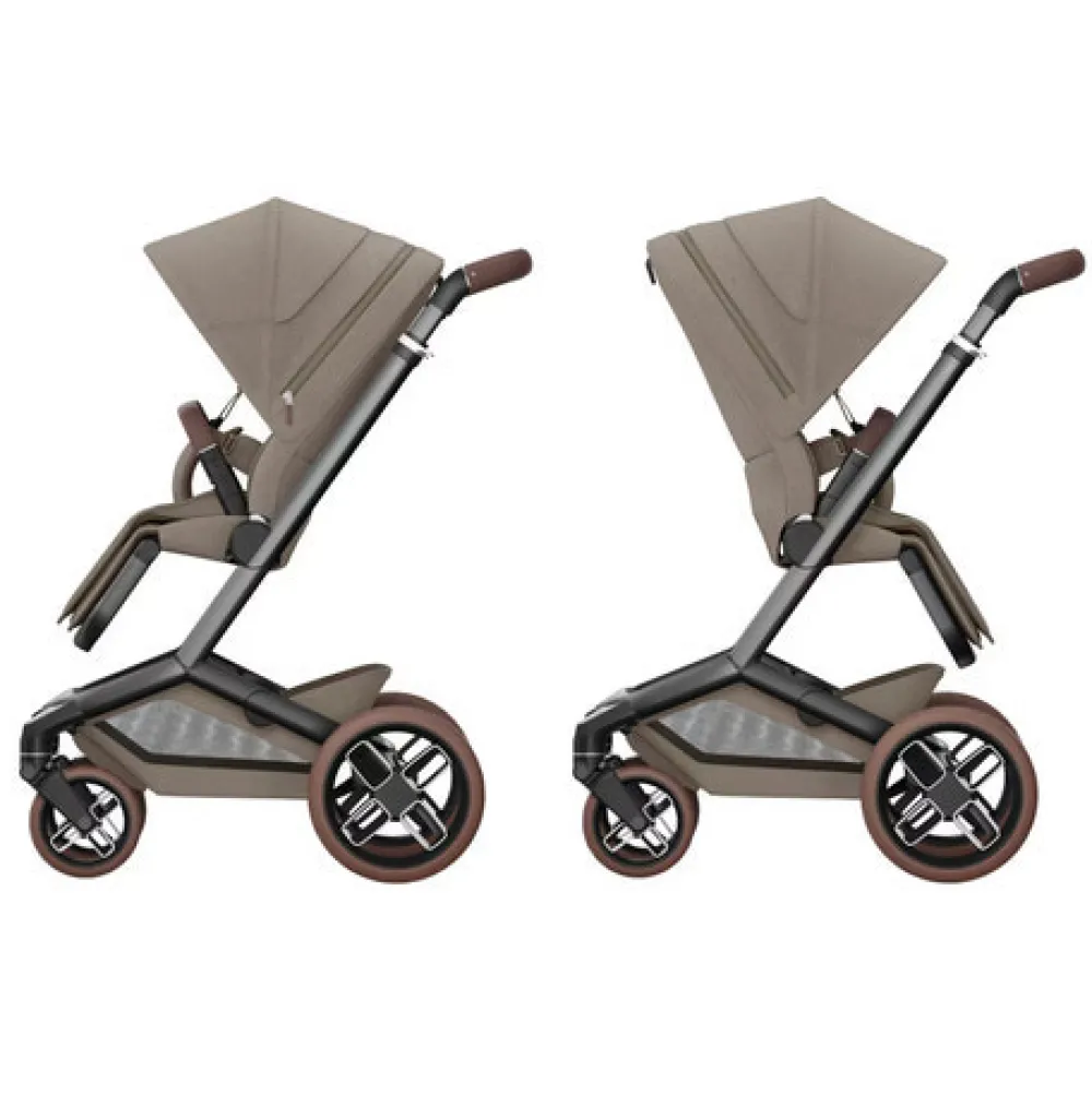 Maxi-Cosi Fame pakke - Twillic truffle- Kombivognspakker